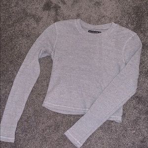 gray thermal long sleeve